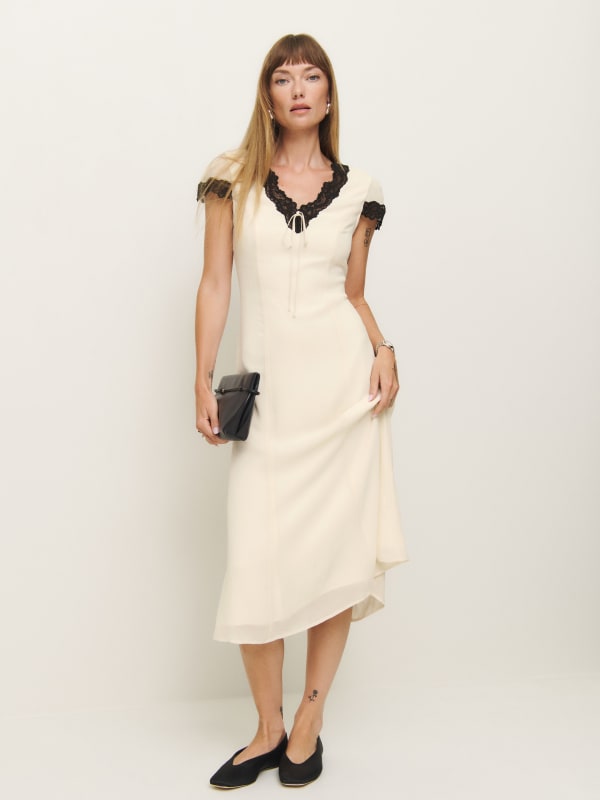 Tiffie Dress - Fior Di Latte